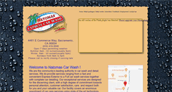 Desktop Screenshot of natomascarwash.com